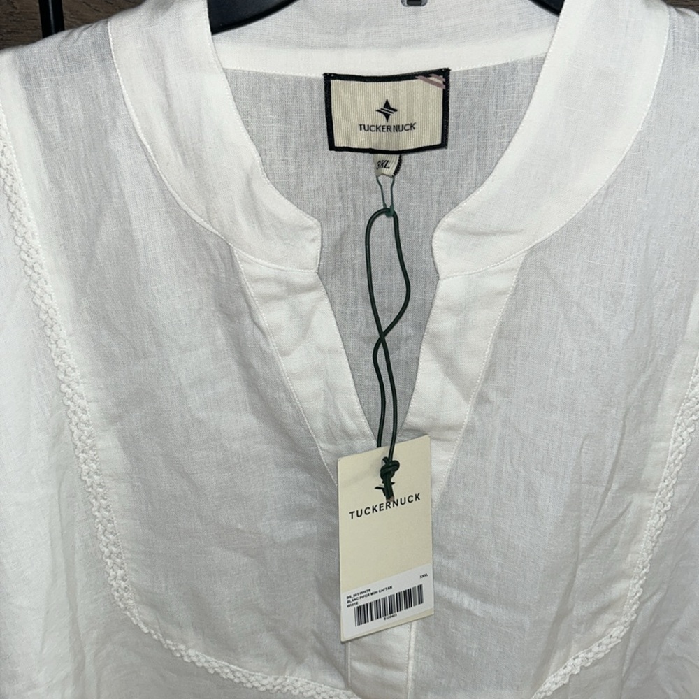 TNUCK BEACH
Blanc Piper Mini Coverup - Picture 7 of 11